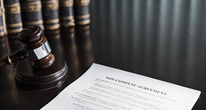 A document and a gavel